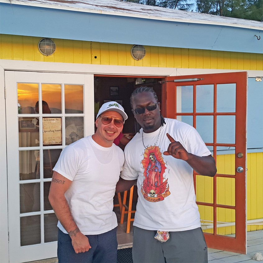 Pitbull makes pit stop at Ty’s Tys Sunset Bar & Grill